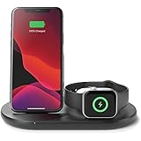 Belkin 3-in-1 Wireless Charging Station 7.5W for iPhone, Apple Watch and AirPods, Black WIZ001auBK