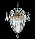 Schonbek 1241-211A Swarovski Lighting Bagatelle Pendant Lighting Fixture, Aurelia [並行輸入品]
