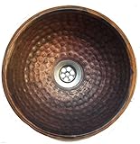 エジプトギフトショップ14 "銅VesselバスルームFire Burnt洗面所シンクボウルWoman Toilet Basin