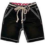 BAROCK(バロック) ツイル無地5分パンツ 110cm /【08】ブラック NO.F-553465