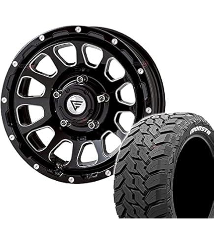Amazon | タイヤホイール4本セット DELTA FORCE OVAL 16X5.5J 5/139.7