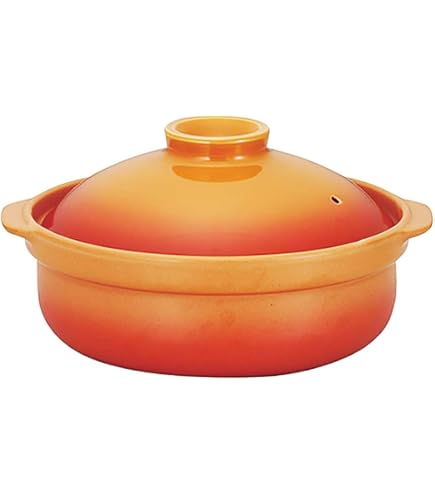 Amazon | みのさらら 土鍋 ih対応 9号土鍋 耐熱宴ベイク 4人から5人用