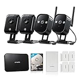 Zmodo Replay - HD WiFi Security System Full Kit (1TB Hard Drive) with Zmodo Beam Alert and 4 Door/Wi
