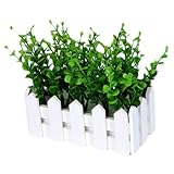 人工花の配置部屋のコンポーネントウッドフェンス花の装飾-B16