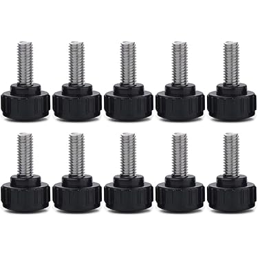 黒いボルト 5個セット PCパーツ用 六角アプセットボルト 黒 M5×8mm 6入 ×5セット : ホームセンター
