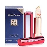 kailijumei カイリジュメイ リップスティック マジックカラー フラワー 口紅 金箔 ...