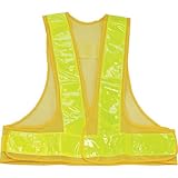 TRUSCO(トラスコ中山) 70mm幅反射材付安全ベスト イエロー/蛍光イエロー反射 TAB70-YY 安全ベスト