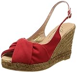 [ガイモ] サンダル ターバンデザインエスパドリーユサンダル CHUPA61-ISE RED レッド EU 37(23.5cm) 2E