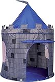 Knight's Castle Pop Up Kids Playhouse Tent - Blue [並行輸入品]