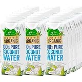 Chef's choice シェフズチョイス オーガニックココナッツウォーター330ml (6本/1箱) 無添加 Organic 100%pure coconut water (6本4箱)