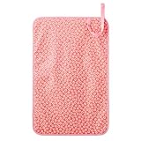 赤ちゃんにやさしい安心おむつ替えマット（日本製）　可憐で清楚なスカンジナビアフラワー（ピンク）　B0801100