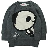 【秋冬春対応】 GARACH(ギャラッチ) 裏毛パンダPtトレーナー 95cm /Ca NO.AH-1631608