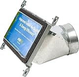Speedi-Boot SBH-6147 FB 6-Inch Width by 14-Inch Length to 7-Inch Diameter 45-Degree Register Vent Bo