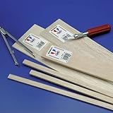 バルサ材シート3 / 8 " x2 " x36 " ( Pack of 5 )