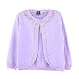 Candykids 子供用 ニット ボレロ キッズ フォーマル ドレス 子供ドレス ボレロ 綿 発表会 結婚式発表会 入園式 結婚式 パーティー 　披露宴 コンサート 演奏会 パーティ 誕生会 (11