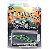 GREENLIGHT 1:64スケール MiJo エクスクルーシブ - 1963 シボレーインパラ SS ローライダー - グリーン [並行輸入品]