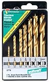 Wolfcraft 2779405 7 Piece Titanium Brad Point Drill Bit Set [並行輸入品]