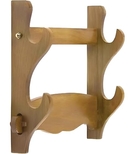 Amazon | 刀掛け 刀台 刀置き 3本用 壁掛け 剣置き 短刀拵え 木製 黒