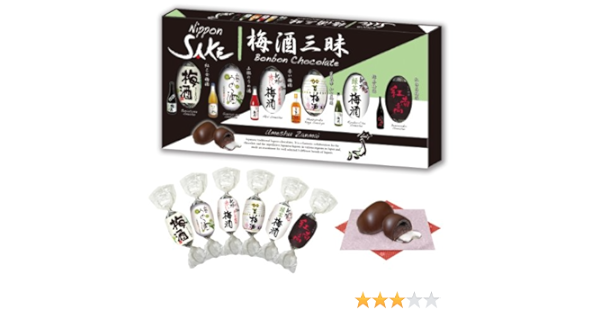 Amazon 梅酒三昧 アソートボンボンチョコ 6粒 エイム チョコレート菓子 通販