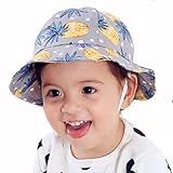 JCNCE 子供の帽子 ベビー小物 ビーチ帽子 日よけ帽 ハット肌触りいい 帽子 シンプルキャップ アウトドア シンプルベスト 日焼け止め パイナップル 可愛い フルーツ (#2)