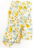 CLEMENTINE KIDS(クレメンタインキッズ) クレメンタインキッズ モスリンコットン スワドル 120x120cm 出産祝い ベビー ガーゼ おくるみ ベビーブランケット Buttercup