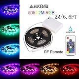 バッテリーPowered LEDライトストリップ、5050 2 M / 6.6フィートip65防水柔軟なRGBの色変更LEDライトストリップ60 LED DC 5 vbattery-powered w