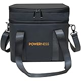POWERNESS ポータブル電源 収納バッグ 収納ケース 滑り止めパッド付き 防塵 防水 耐衝撃 保温 保冷PEVA素材採用Jackery 240/400/708 Bluetti EB3A/EB70S 用