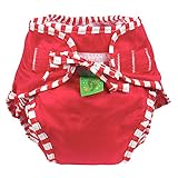 Kushies Cloth Swim Diaper - - Red - Large by Kushies