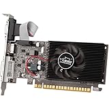 Skyeen GT610 グラフィックスカード 2GB/DDR3/64 ビットメモリビデオカードコンピュータグラフィックスカード HD + VGA ポートオフィスエンターテイメント用