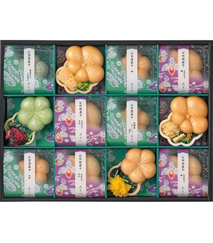 Amazon.co.jp: 京都・辻が花 お茶漬・お吸物最中詰合せ YTｰ30 : 食品