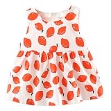 Yochyan キッズ服　子供服　女の子　ワンピース　絵柄　ノースリーブ　普段着　子供 ワンピース リボン ドレス シフォン チャイルド 袖なし パーティー ガールズ ゆったり 夏 子どもドレス 女 