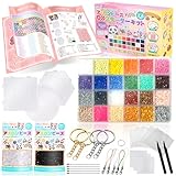 [NicoRate] ミニアイロンビーズセット 2.6mm 全72色 DXスターターキット 『届いてすぐ作れるスペシャルガイドブック付属』 約38,000粒