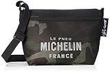 [ミシュラン] ショルダーバッグ メッシュポケット付き ブラック