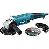 Makita GA6020YX1 6" SJS 10.5 Amp 10000 rpm AC/DC Lock-Off Cut-Off/Angle Grinder, 5/8"-11" [並行輸入品]