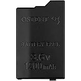 OSTENT PSP 2000/3000 用 バッテリーパック PSP-S110 1200mAh 大容量 交換用 リチウムイオンバッテリー 3.6v