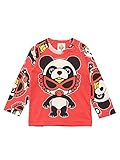 (マイファーストヒステリック) MY FIRST HYSTERIC PANDA MINI総柄ラグラン長袖Tシャツ 90cm レッド