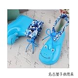 【名古屋子供雨具】 長靴 キッズ ブルー カエル 音が鳴る 男の子 可愛い アニマル 女の子 子供用 レインコート カッパ 傘 長靴 レインブーツ 通園 通学 防水 かっこいい 動物(25(15.3㎝