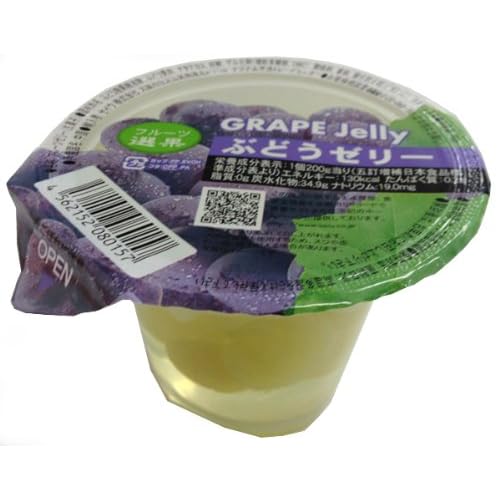 サンスターティアンドティ フルーツ選果 ぶどうゼリー