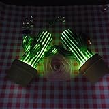 寝室、yjydada装飾パーティーLED夜間Cartoon CactusテーブルNight Light