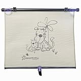 Dreambaby Extra Wide Tigers Adjustable Car Shade by Dreambaby