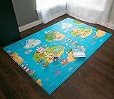 Baby Care Play Mat Foam Floor Gym Magical Islands Large [並行輸入品]