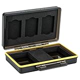 JJC 【ニコンEN-EL15 EN-EL15a 2枚 + XQDカード 3枚】 XQD カード 3枚 Nikon EN-EL15 EN-EL15a EN-EL15b など(サイズ≤59x39x20mm）2枚 収納ケース 互換 ニコン Z6 Z7 D850 D7500 D810A D810 D800 D800E D750 D610 D500 D7200 D7100 D7000 などカメラ適用