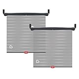 BRICA 2 Piece White Hot Sun Safety Shades by Brica by Brica [並行輸入品]