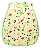 マックザヤック(Mak the yak) ベビー服 パイル地 ベビー スリーパー 男の子 女の子 【 名入れ 無料 】 出産祝い ギフト プレゼント 【 ニューヨーク発 ブランド 】（ゾウ柄） 名入れ