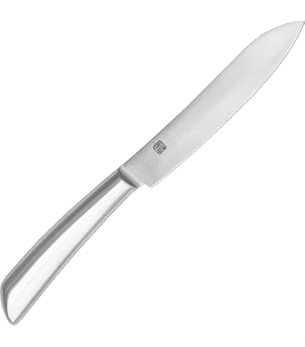 Laguiole ステーキナイフ6本セット- ステンレススチールハンドル ステーキナイフ6本セット （ピスタチオツリー ステンレス）- LAGUIOLE