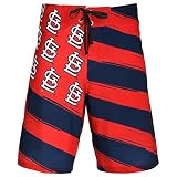 ST LOUIS CARDINALS公式MLB DiagonalフラグBoardshort – Mens Large