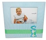 Mud Pie Initial Baby Boy Blue Initial Fabric Frame, Letter I by Mud Pie [並行輸入品]