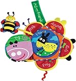 マンハッタントーイ (MANHATTAN TOY) 布おもちゃ お花の中の沢山の仲間たち Frip Flap Flower