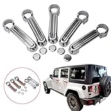 BENMALL（ベンマロ）JEEP ラングラー 　 リバティー 　ダッジ・ナイトロ 　クローム　 4ドアハンドル+テールゲートカバー