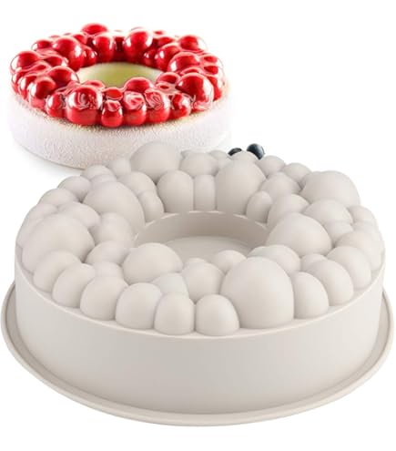 Silikonform TOR180 Rund 18cm - Backform Für Ofen Und Kühlschrank